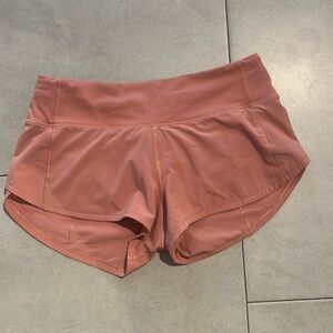 Lululemon Speedups 2.5 inseam Size 2